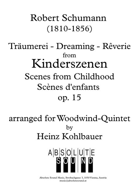 Scenes From Childhood, Op. 15